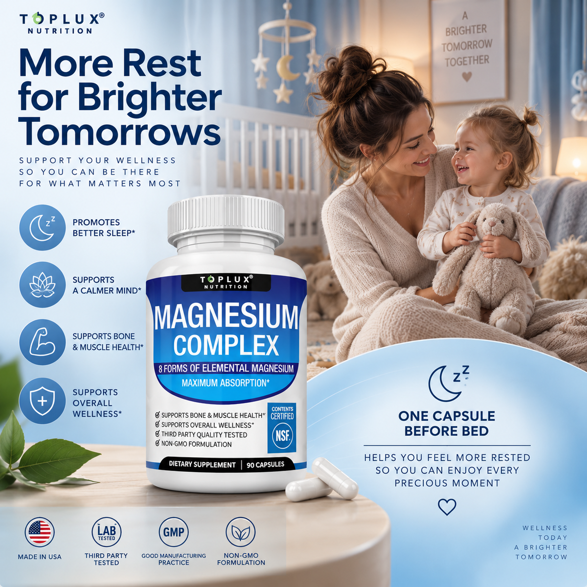 Magnesium Complex | For Mornings You Wake Up Already Tired