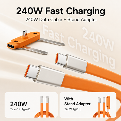 MagLink | Magnetic phone charging 2 in 1 cable and stand