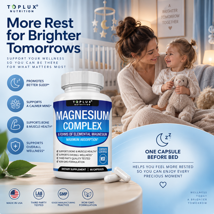 Magnesium Complex | For Mornings You Wake Up Already Tired