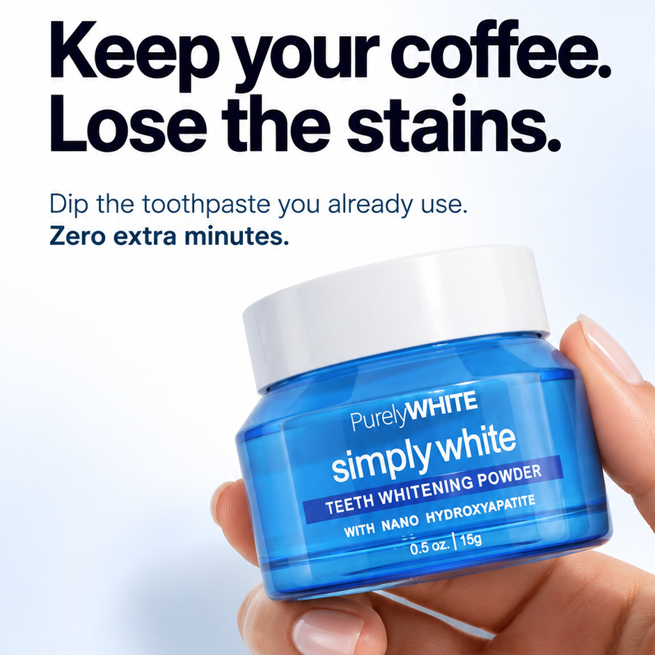 Whitening Powder | For Teeth That Never Look White Enough