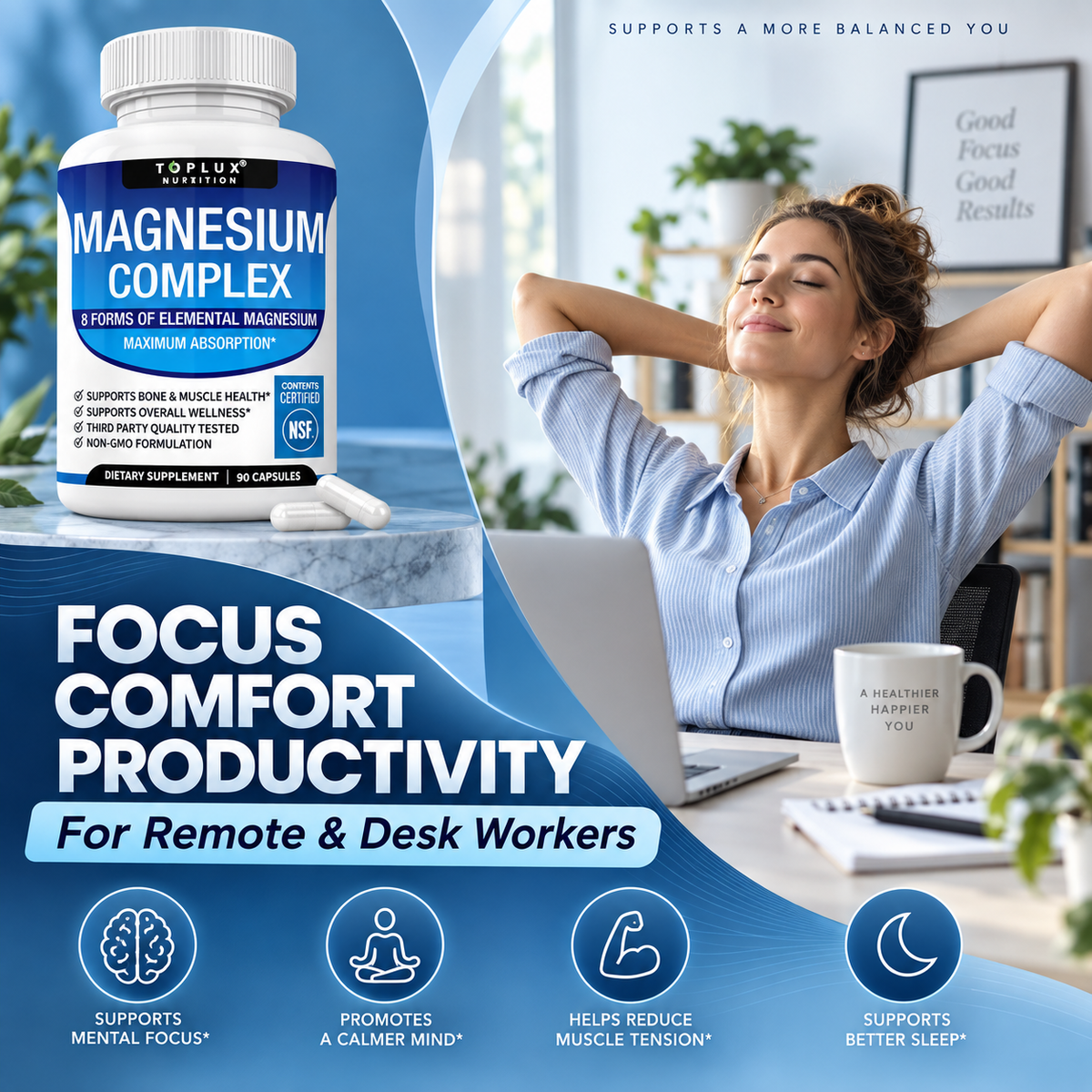 Magnesium Complex | For Mornings You Wake Up Already Tired