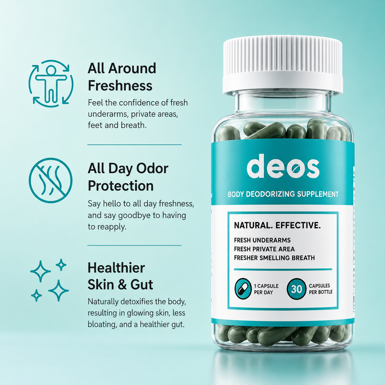 DEOS Body Deodorizing Supplement